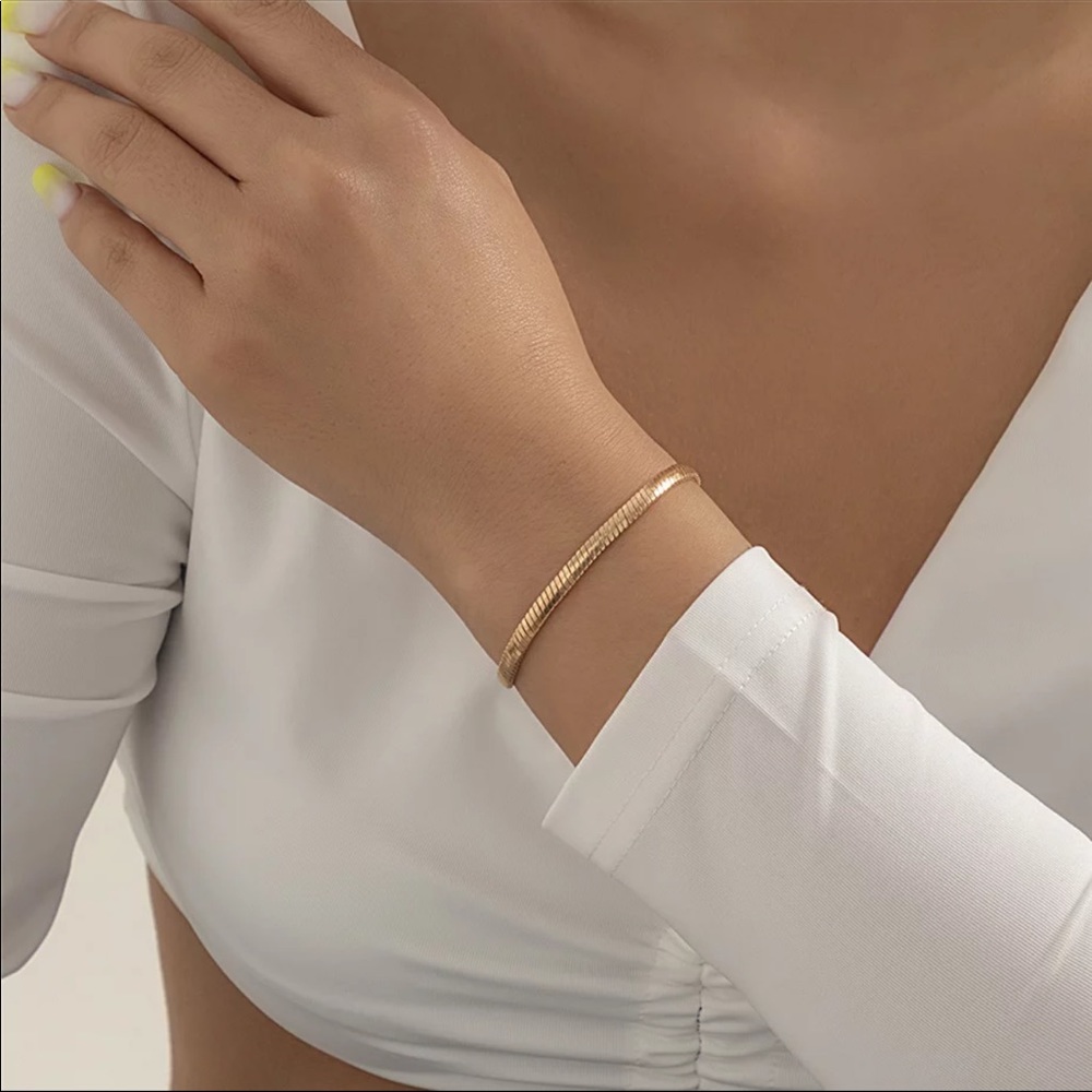 💙Classic Gold Plated Chain Bracelet